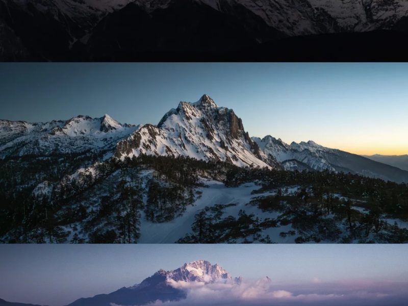 “我心中云南最美的三座雪山”